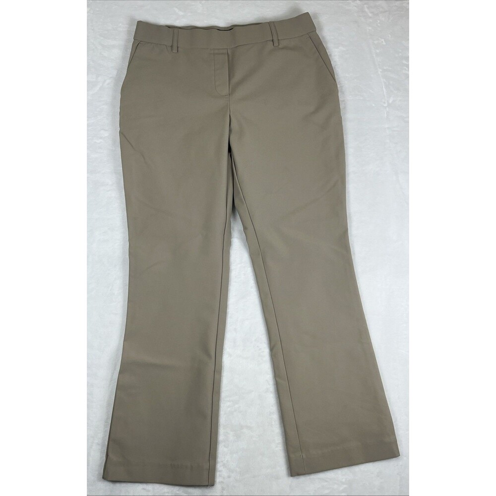 JL Atelier Women's Pull On Pants Tan Brown Size Medium